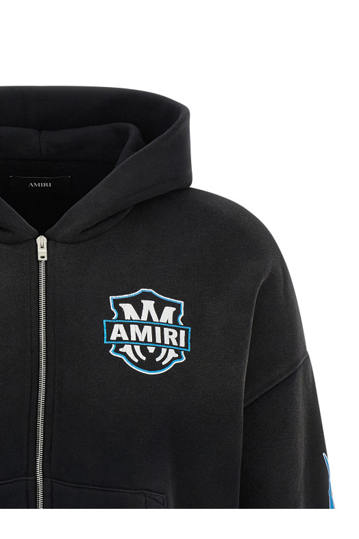 'MA Flames' hoodie Black