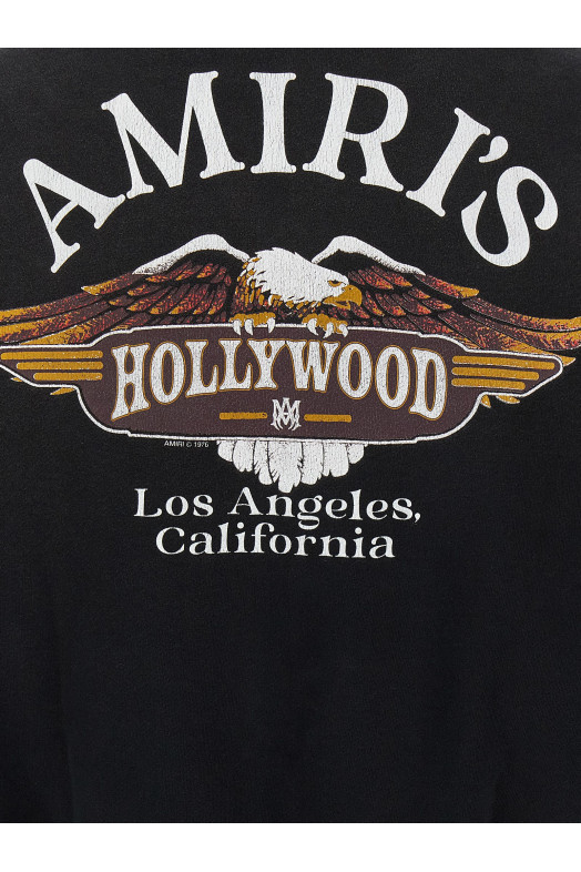 'MA Flames' hoodie Black