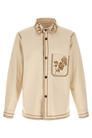 'Rudy' overshirt Beige