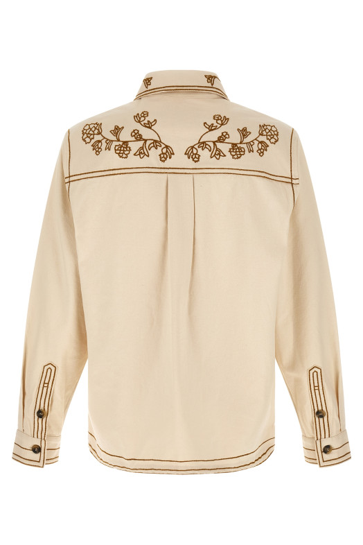 'Rudy' overshirt Beige