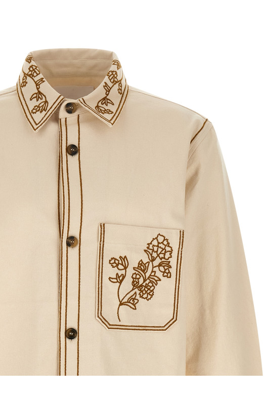 'Rudy' overshirt Beige