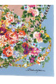 'Mazzolini di Fiori' scarf BLUE