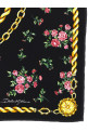'Mazzolini di Rose' scarf Black