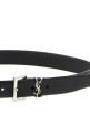 'Monogram’ belt Black