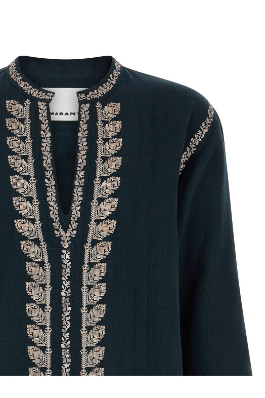 'Cizalie' blouse Blue