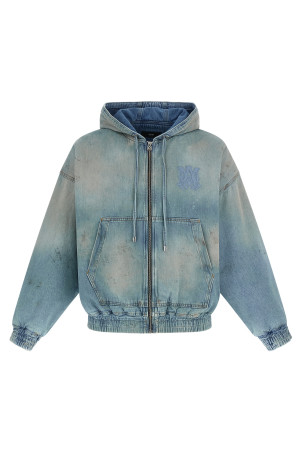 'MA Denim' hoodie Blue