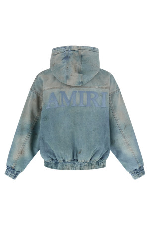 'MA Denim' hoodie Blue
