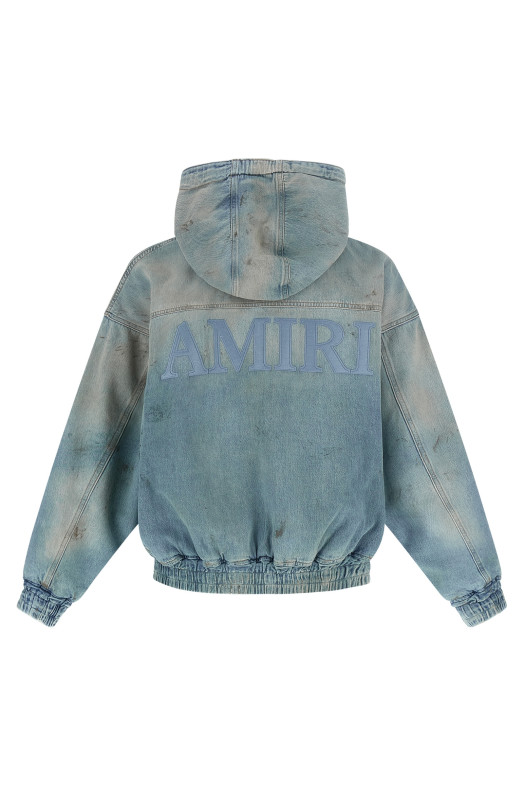 'MA Denim' hoodie Blue