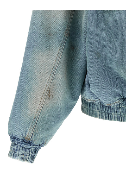 'MA Denim' hoodie Blue