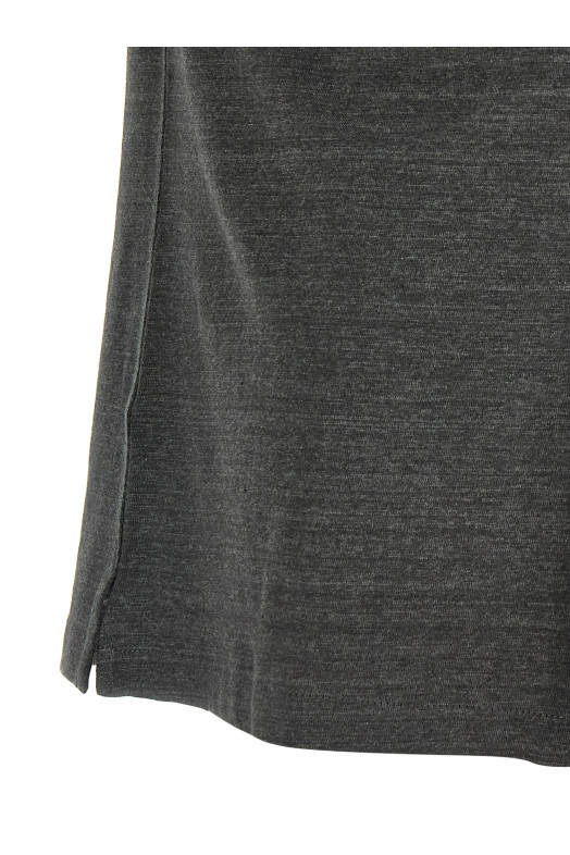 'camp' collar shirt Gray