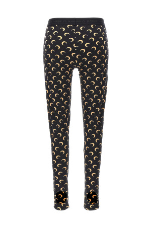 'Moon Printed' leggings Black