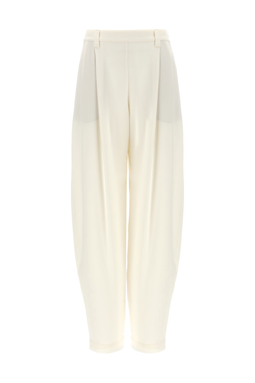 'Slouchy' pants White