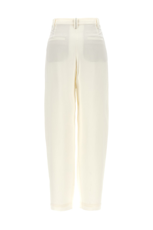 'Slouchy' pants White