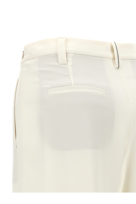 'Slouchy' pants White