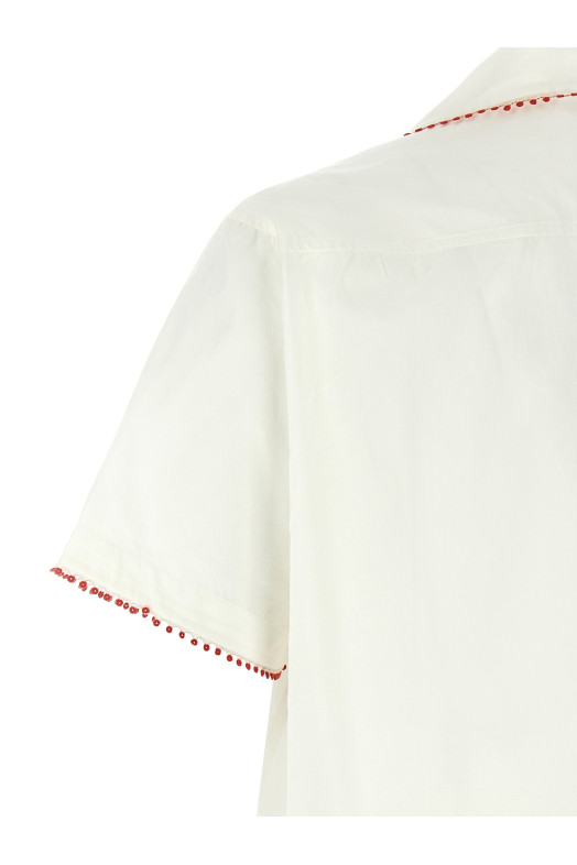 'Redbud' shirt White