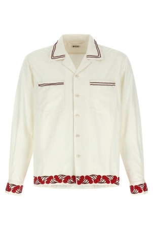 'Cherry Lane Beaded' shirt White