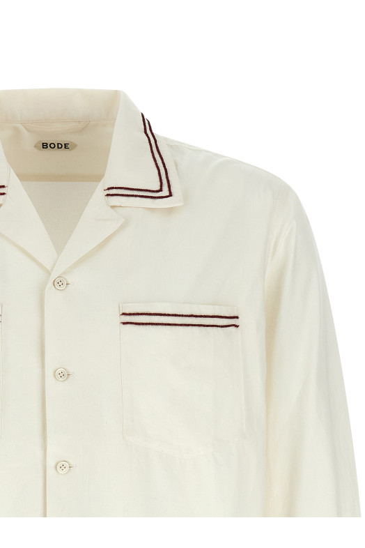 'Cherry Lane Beaded' shirt White