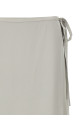 'CL Tie Wrap' skirt Gray