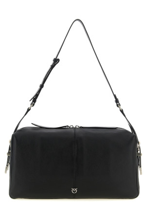 'Keeper' large shoulder bag Black