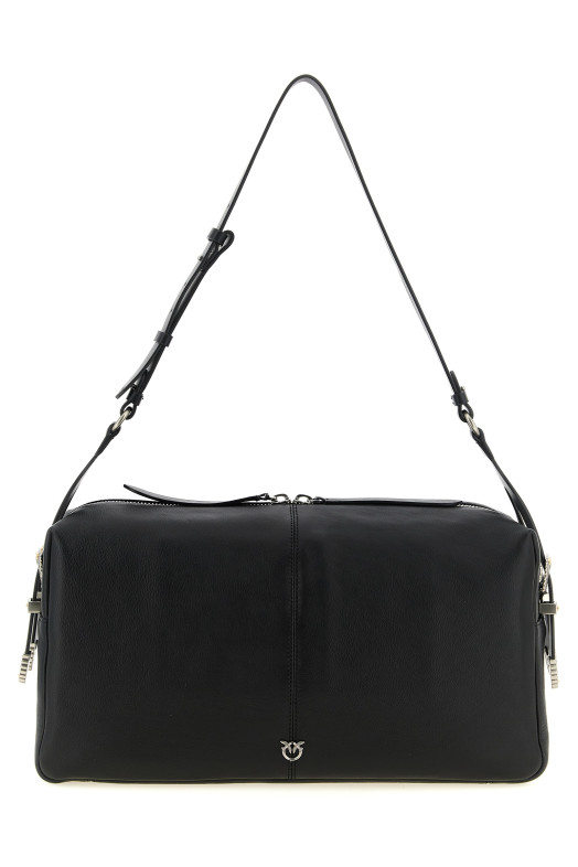 'Keeper' large shoulder bag Black