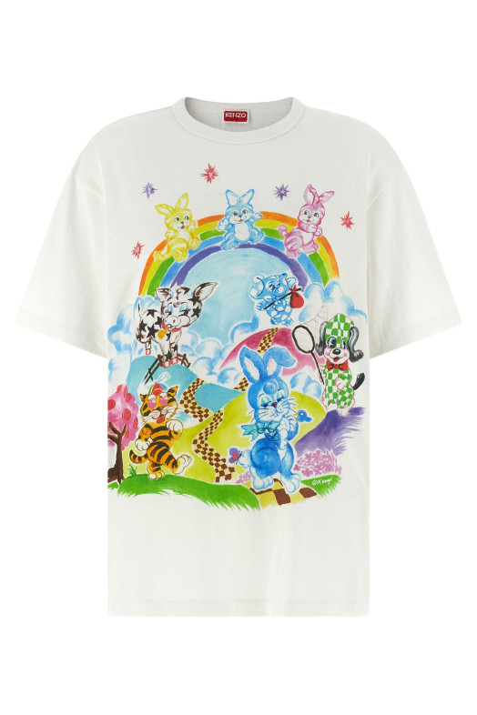 'KENZO Cartoon' T-shirt White