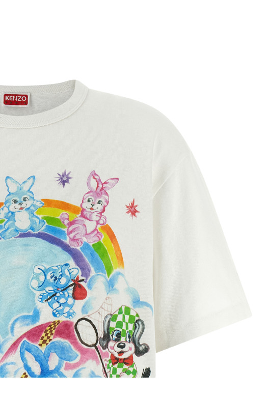 'KENZO Cartoon' T-shirt White