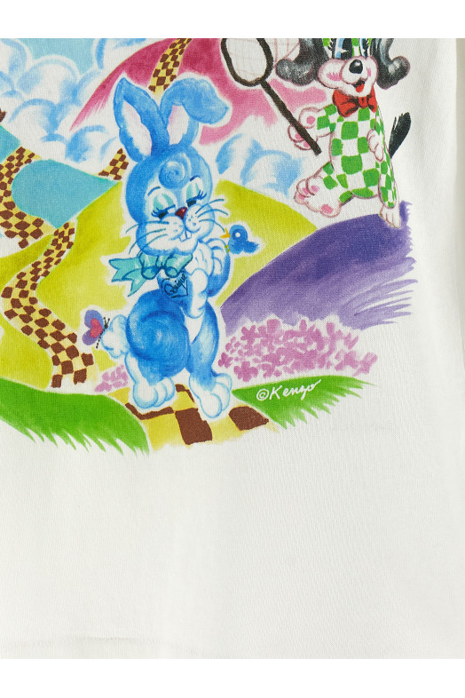 'KENZO Cartoon' T-shirt White