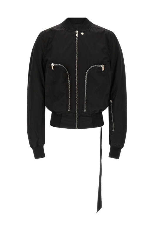 'Bauhaus Flight' bomber jacket Black
