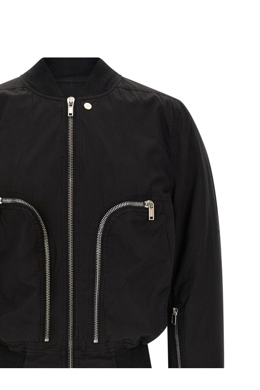 'Bauhaus Flight' bomber jacket Black