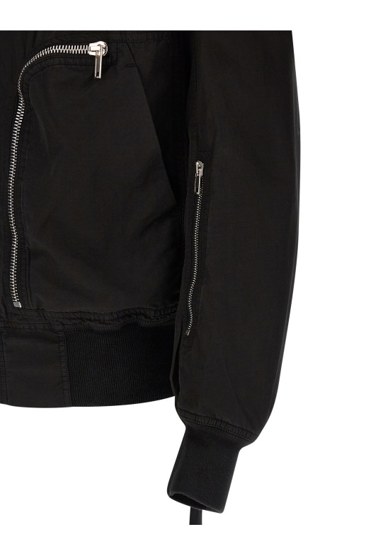 'Bauhaus Flight' bomber jacket Black