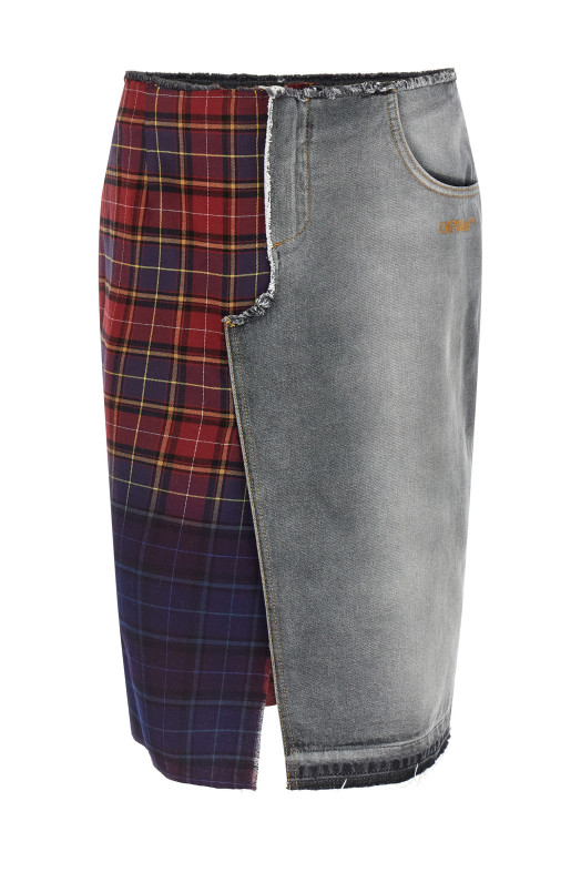 Patchwork skirt Multicolor