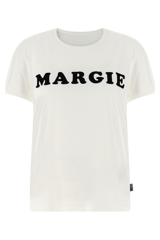 Arc print T-shirt White