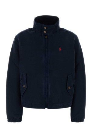 Navy blue cotton jacket POLO RALPH LAUREN (211936442)