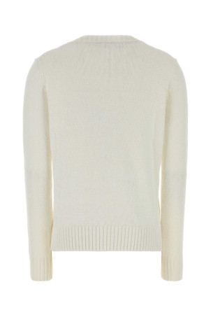 White linen blend sweater POLO RALPH LAUREN (211978359)