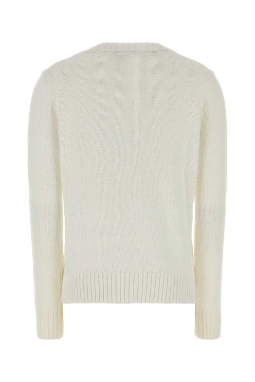 White linen blend sweater POLO RALPH LAUREN (211978359)