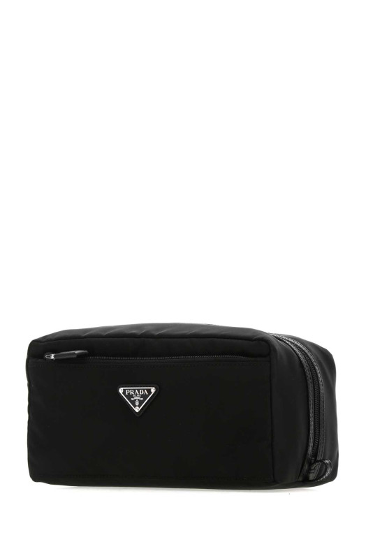 Black nylon beauty case Black PRADA (2NA0292DMH)