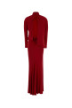 Red stretch jersey long dress Red MAGDA BUTRYM (330426)