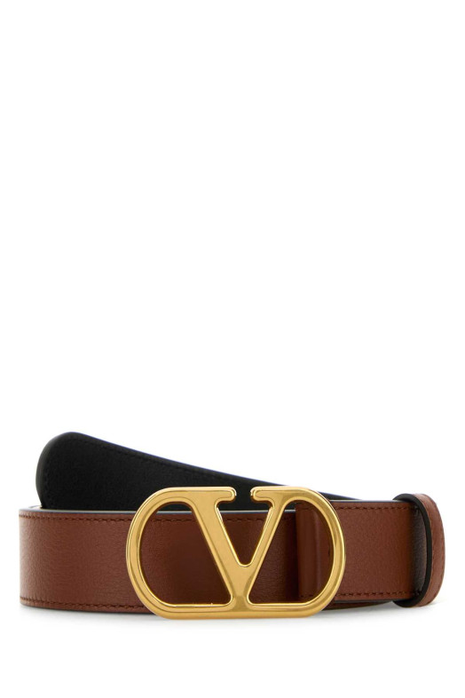 Caramel leather belt VALENTINO GARAVANI (6W2T0SM3IYR)