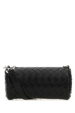 Black leather Barrel crossbody bag BOTTEGA VENETA (777391V2HL1)