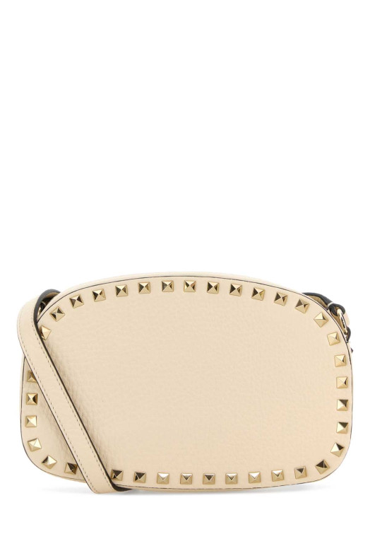 Ivory leather Rockstud crossbody bag VALENTINO GARAVANI (7W2B0S17VSF)