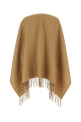 Camel wool cape Multicolor BURBERRY (8071673)