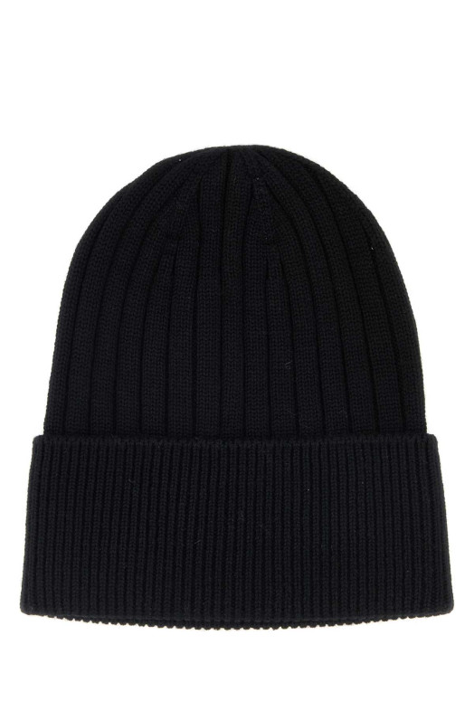 Black wool beanie hat Black GUCCI (8113444G200)
