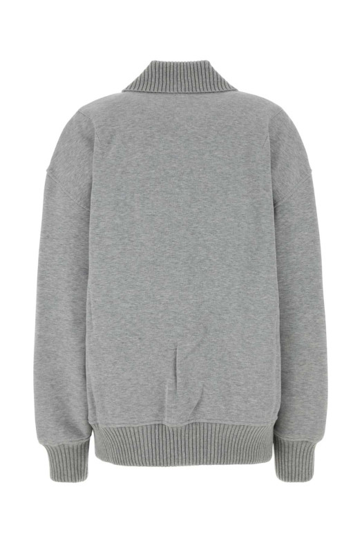 Grey cotton blend bomber jacket GUCCI (843673XJHIR)