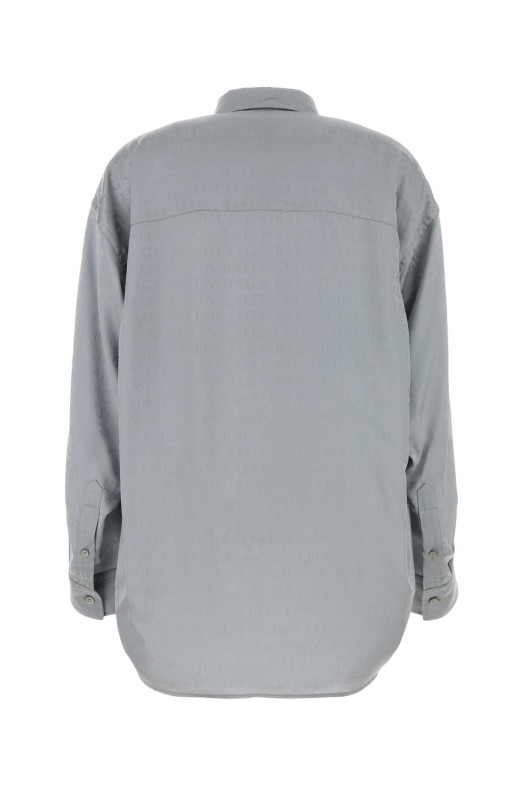 Grey wool shirt BALENCIAGA (850978TTO54)