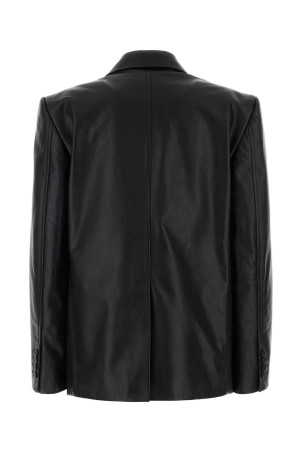 Black leather jacket Black BALENCIAGA (856379TQS04)