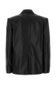 Black leather jacket Black BALENCIAGA (856379TQS04)