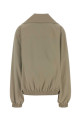 Cappuccino stretch polyester oversize jacket BALENCIAGA (857673TRO31)