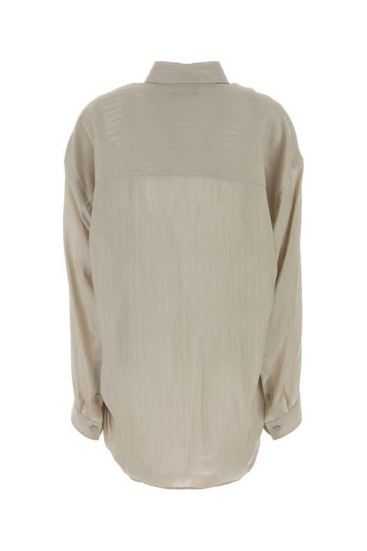 Sand cupro oversize shirt BALENCIAGA (862679TSM04)