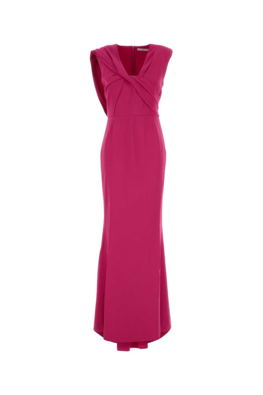 Fuchsia stretch crepe dress GIVENCHY (BW22SC164K)