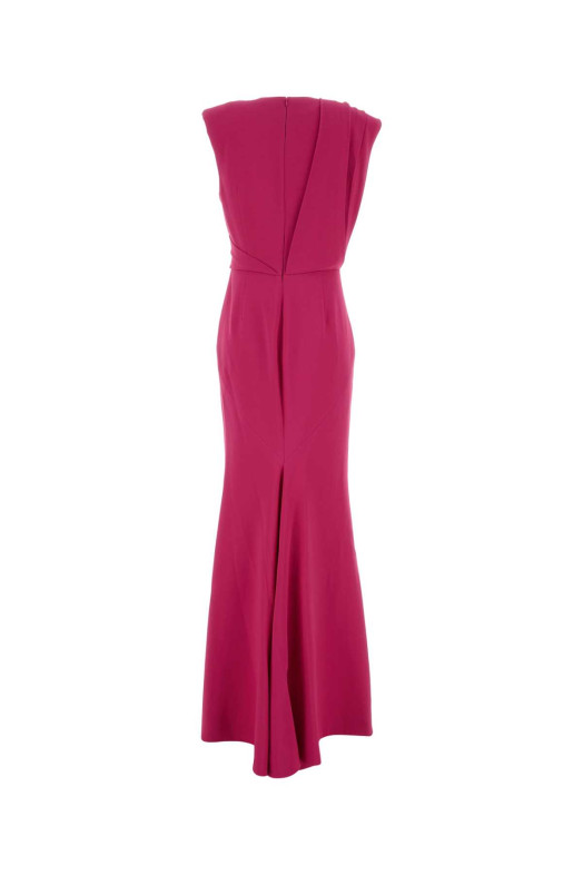 Fuchsia stretch crepe dress GIVENCHY (BW22SC164K)